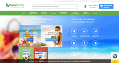 Desktop Screenshot of paraforme.fr